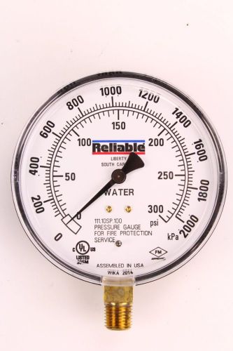 New reliable 111.10sp.100 pressure gauge 300psi copper alloy 1/4“ npt lm by wika for sale