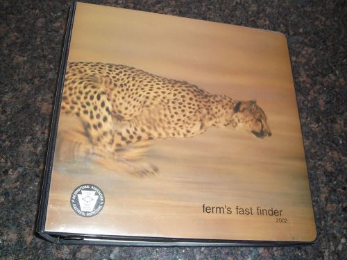 FERM&#039;S FINDER GUIDE TO THE NATIONAL ELECTRICAL CODE NEC HANDBOOK MANUAL 2002