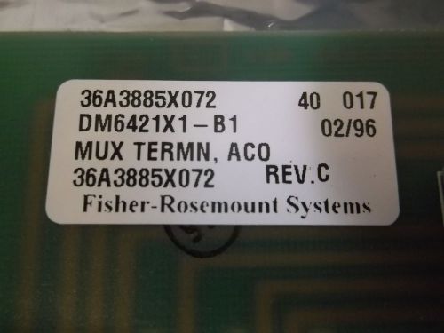 FISHER DM6421X1-B1 OUTPUT MODULE TERMINATION STYLE A *NEW OUT OF BOX*
