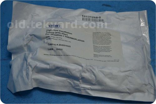 Karl storz endoscopy 20400162s highflow insufflation tubing (with filter) ! 268 for sale