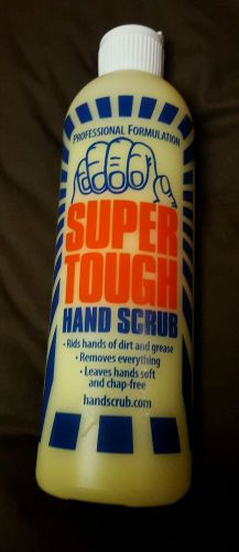Super tough hand cleaner scrub 16oz tube for sale