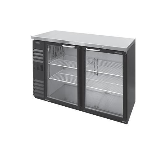 Nor-Lake NLBB60NG AdvantEDGE Refrigerated Back Bar Storage Cabinet two-section