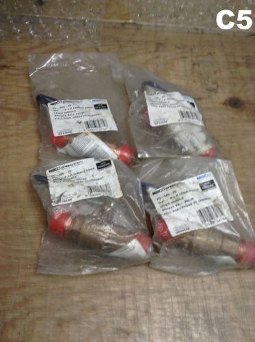 Nibco PC-585-70 3/4&#034; Bronze Ball Valve w/ Handle-Lot of 4-New