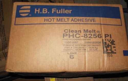 H.B. FULLER HOT MELT FOOD PACKAGING ADHESIVE PHC-8256 PI / 31LBS