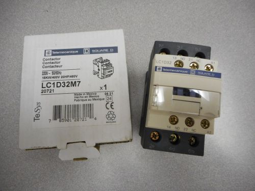 Telemecanique square d lcid32m7 contactor motor control 220v-50/60hz 15kw/400v for sale
