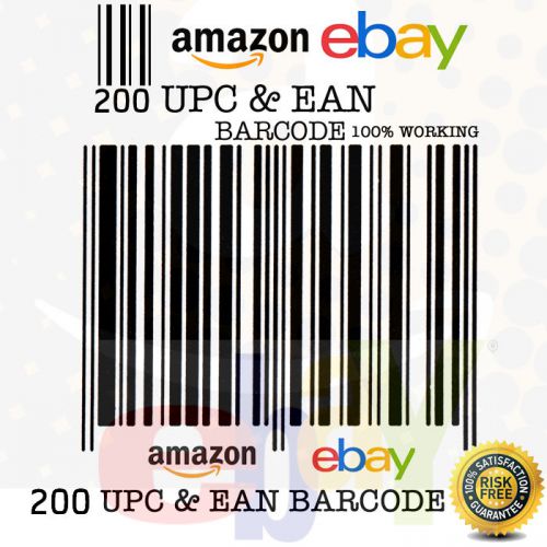 UPC EAN Numbers Barcodes 200 EAN Amazon Lifetime Guarantee GS1-issue