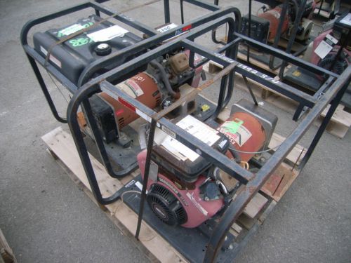 (lot of 2)  8000 w groban generators / 16 hp baush + lomb gas engine vanguard 9k for sale