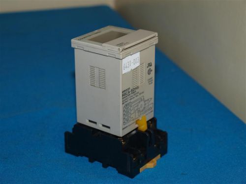 Omron h8ca-sdhs h8casdhs counter/timer w/ socket for sale
