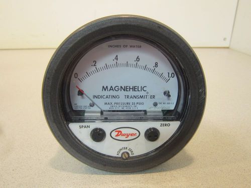 Dwyer Magnahelic Indicating Transmitter 6051C, Max Pressure 25 PSIG, BARGAIN!