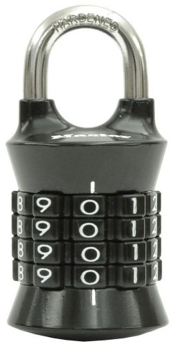 New master metal lock vertical combination padlock dial resettable password for sale
