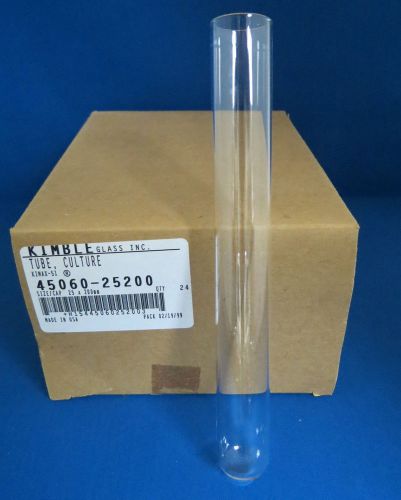 New kimble kimax 75ml culture tubes glass (pack of 24) 45060-25200 for sale