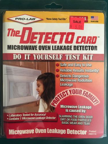 Microwave oven leak detector for sale