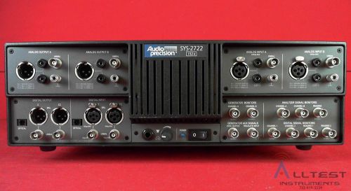 Audio Precision SYS-2722-APIB SYS-2722 System Two Cascade Audio Analyzer, Dual D