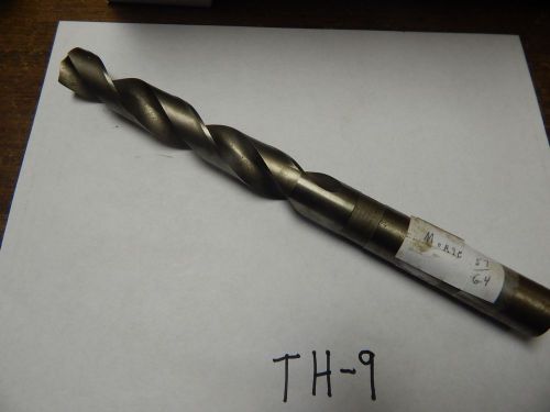 MORSE  57/64&#034;  Taper Length Twist Drill Bit