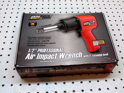 Central Pneumatic Earthquake 1/2&#034; Professional Air Impact Wrench 62746