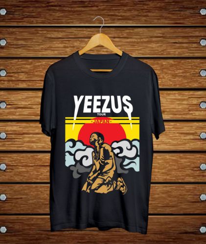Yeezus shirt yeezus god wants you t-shirt kanye west japan tour shirt - ag07 for sale