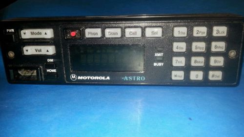 Motorola Astro HLN6432D radio control head.  Used and tested.Very clean