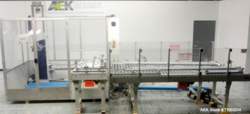 Used- Costi Model FP201 Robotic Case Palletizer. Machine is rated at speeds up t