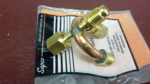 Refrigeration &amp; air conditioning service valve adapter, turns 1 into 3 ports. for sale