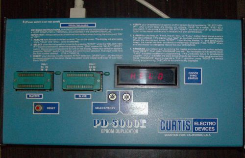 RARE Curtis Electro Devices EPROM Duplicator PD5000E VINTAGE