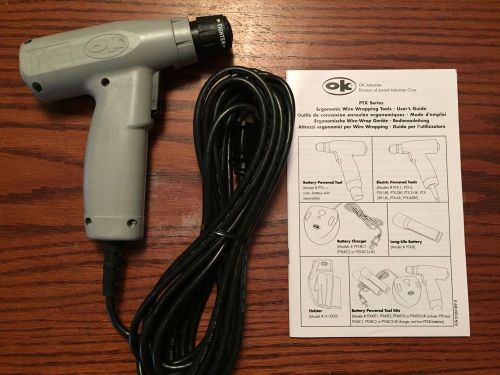 OK Industries PTX-1 Ergonomic Electric-Powered Wire Wrapping/Unwrapping Tool
