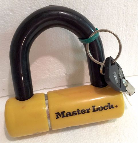 Master lock contractor grade mini u-lock used for sale
