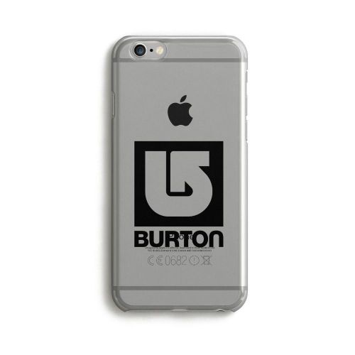 Burton Snowboard design on iPhone 4 4s 5 5s 5c 6 6plus transparent clear case