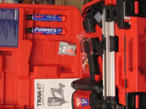 Trak it tools ti-c5 dt gas battery fastening system in case for sale