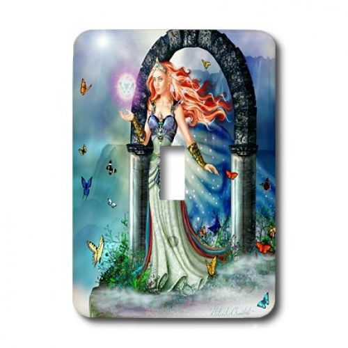3dRose LLC lsp_11624_1 Elf Who Keeps The Butterflies of The World, Magic And