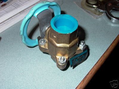 Jamesbury 1&#034;  brass bolted body ball valve for sale