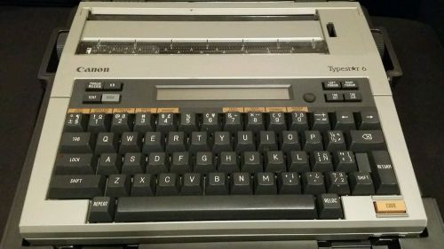 Canon Typestar 6II Typewriter w/Video