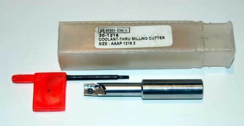 Micro 100 Micro-Dex 5/8&#034; x 2 FLT  Coolant APKT Indexable End Mill Cutter