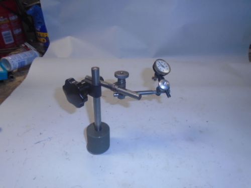 MACHINIST LATHE MILL Machinist Magnetic Indicator Stand with Dial Indicator Gage