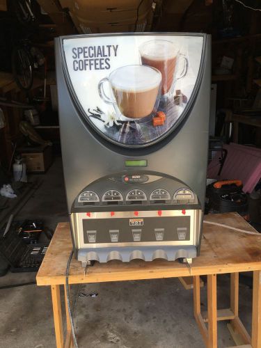 Bunn IMIX 5 Cappuccino Machine, 5 Flavor Portion Control S-M-L Dispenser