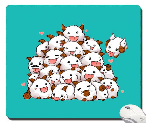Many Poro League of Legends mousepad MOUSE PAD for game office gift gr