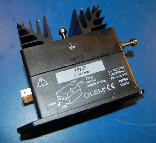 LEM Voltage Transducer LV 100-2000 §