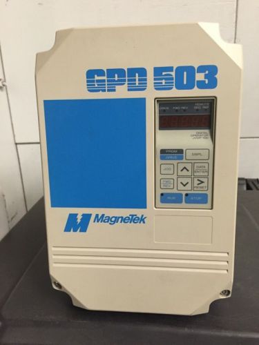 Magnetek ds306 230v, 3hp vfd for sale