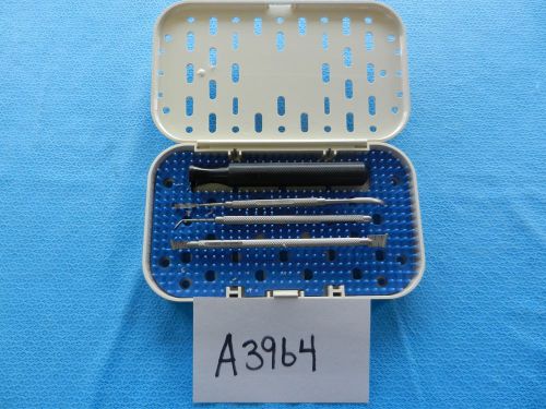 Medtronic Xomed ENT MicroFrance Netterville Laryngeal Instrument Set With Case