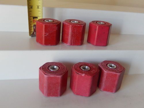 GLASTIC CLEVELAND ELECTRICAL STAND-OFF INSULATOR LOT OF 6