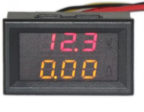 DROK®: 0.28&#039;&#039; DC 0-100V 10A Digital Voltmeter Ammeter Voltage Current Tester