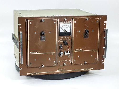 Drytek RF Power Supply Comdel PA-500A DR-100A S100 Wafer DRY-KW1