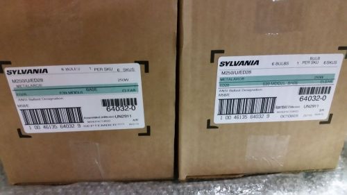 12 New SYLVANIA M250/U/ED28 METALARC E39 MOGUL BASE CLEAR #64032