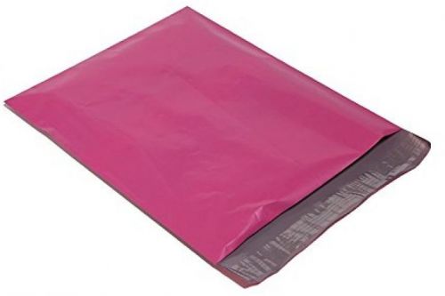 Hot Pink Poly Mailers Boutique Shipping Bags Couture Envelopes Size (100 10x13)