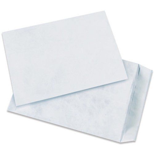 Quality Park TYF1013WH Tyvek Olefin Flat Envelope, 13&#034; Length x 10&#034; Width, White