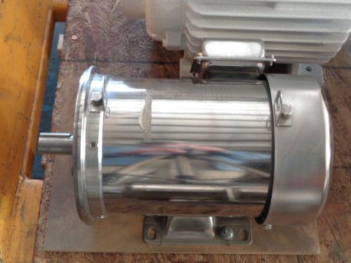 Sterling electric 3 hp stainless steel ac motor model xh0032pha for sale