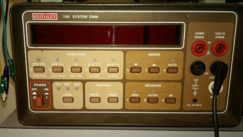 Keithley 196 System DMM Tested