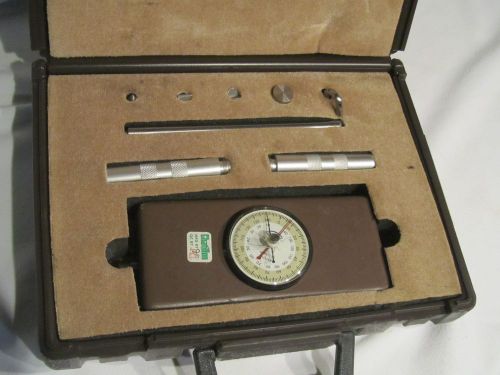 Chatillon model dpph-150 analog dial push-pull gauge (150 x1lb) w/ case for sale