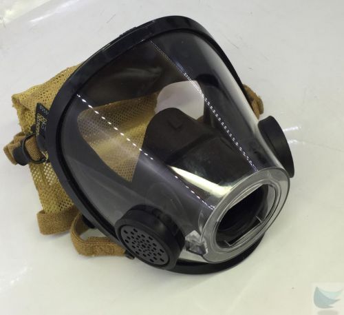 Scott scba mask facepiece w/ hood av2000 size s black rubber face seal for sale