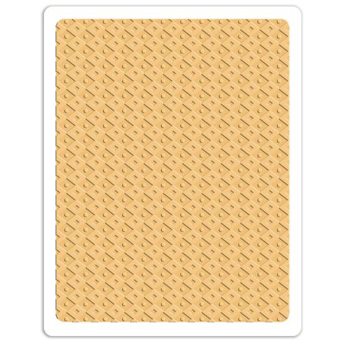 Sizzix textured impressions plus embossing folder-field of diamonds for sale