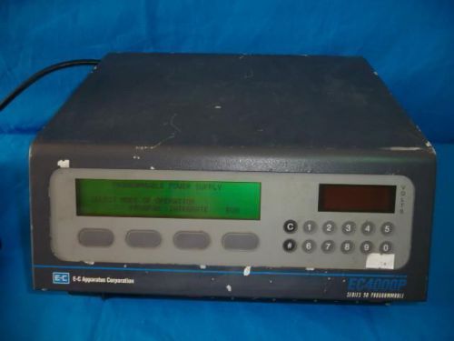 E-C Apparatus   EC 4000P EC400P Series 90 Programmable Power Supply C